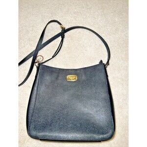 Michael Kors Crossbody Bag Black Leather Purse